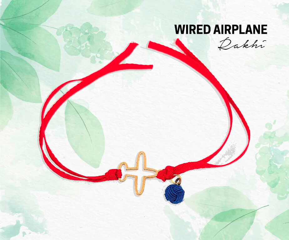 WIRED AIRPLANE rakhi