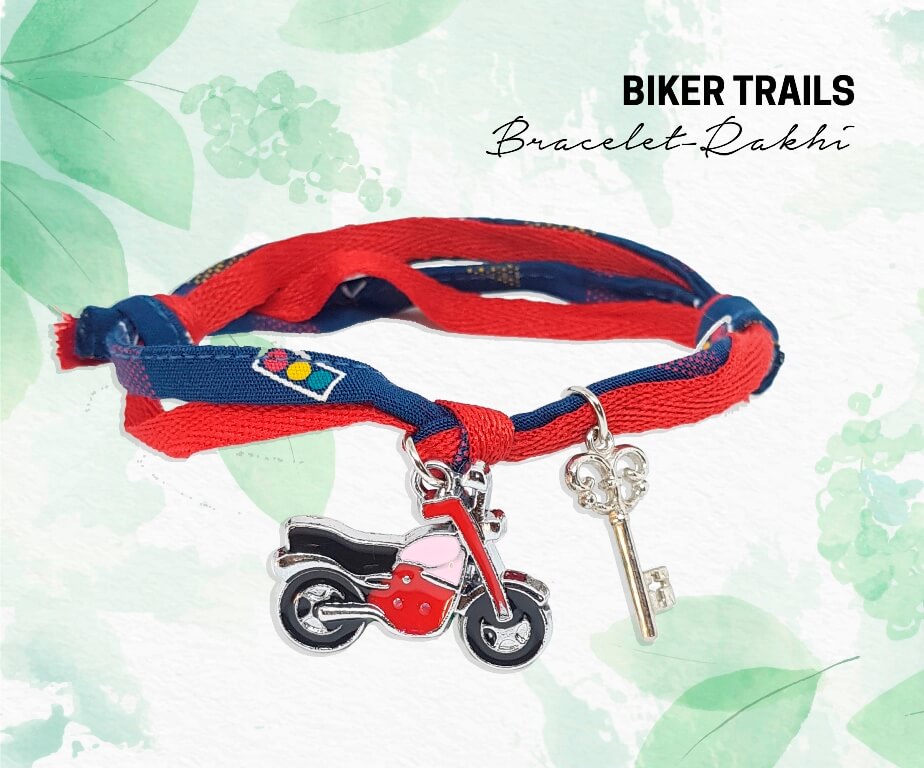 biker trails rakhi